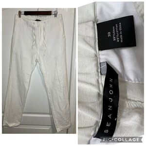 Sean John white pants size 30